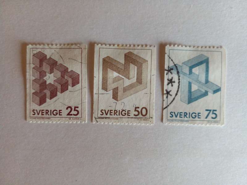 Sweden 1982 Impossible Figures