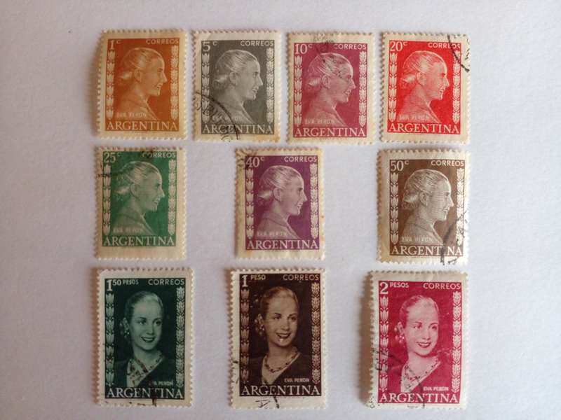 Argentina 1952 Eva Peron