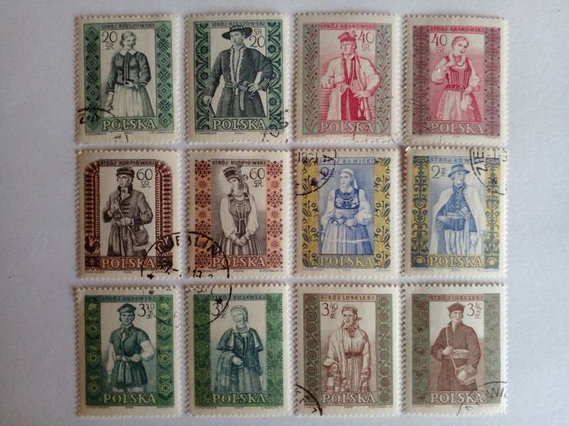 Poland 1959 Regional Costumes