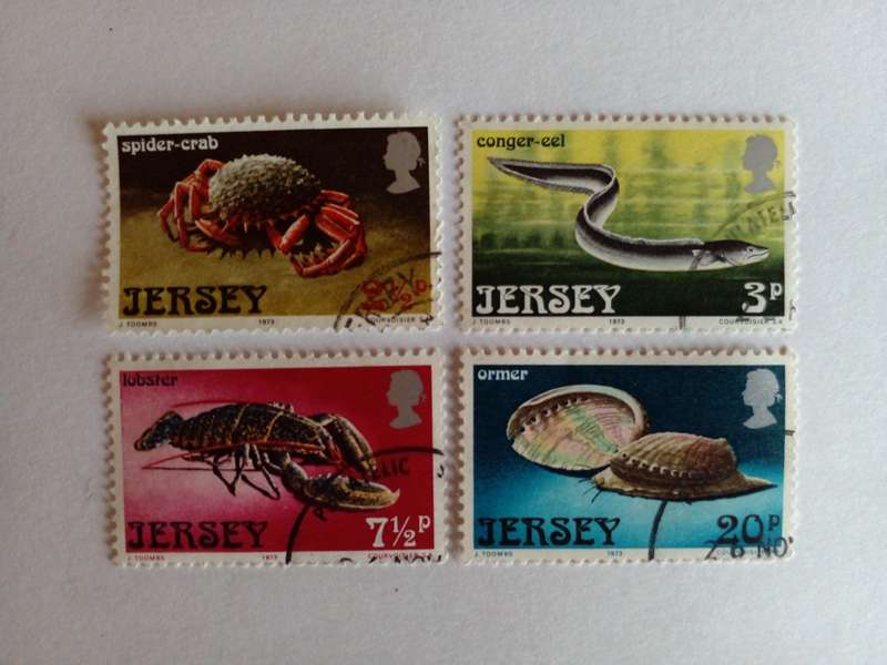 Jersey 1973 Marine Life (Complete Set)