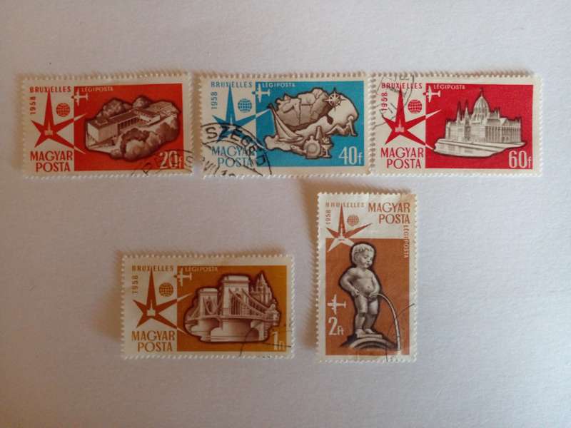 Hungary 1958 Airmail