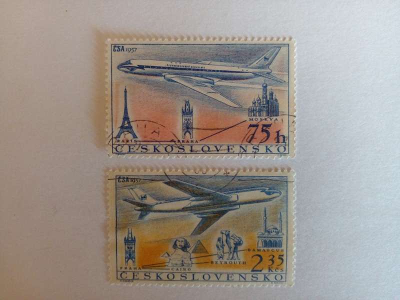 Czechoslovakia 1957 Opening of the Czechoslovak Airlines
