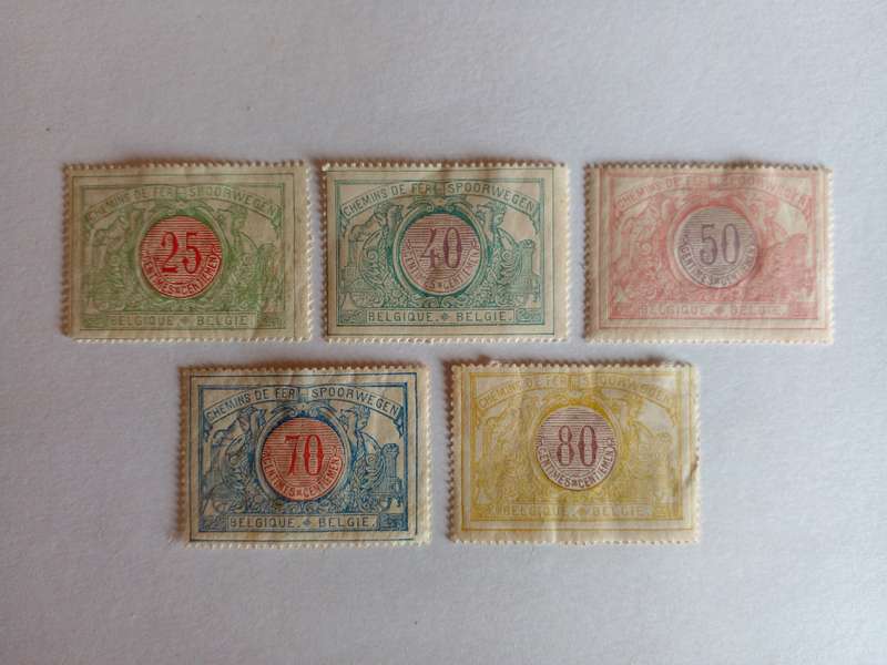 Belgium 1903 Railway Parcel Post