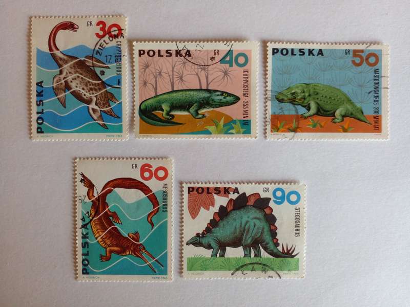 Poland 1965 Prehistoric Animals
