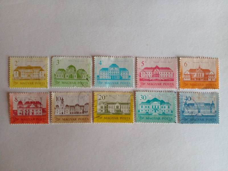 Hungary 1986 Castles
