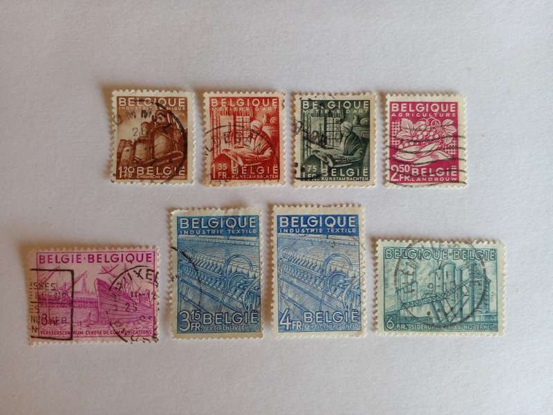 Belgium 1948 Agriculture and Industry