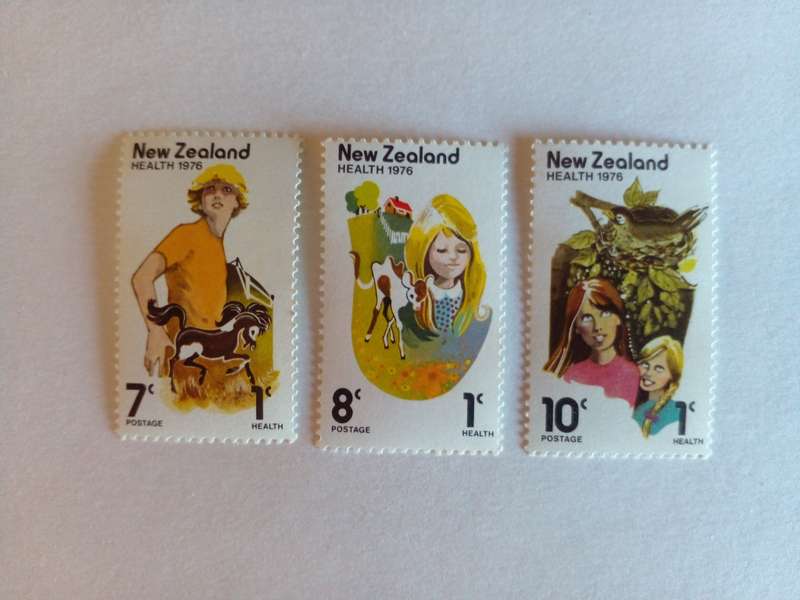 New Zealand 1976 Health Stamps