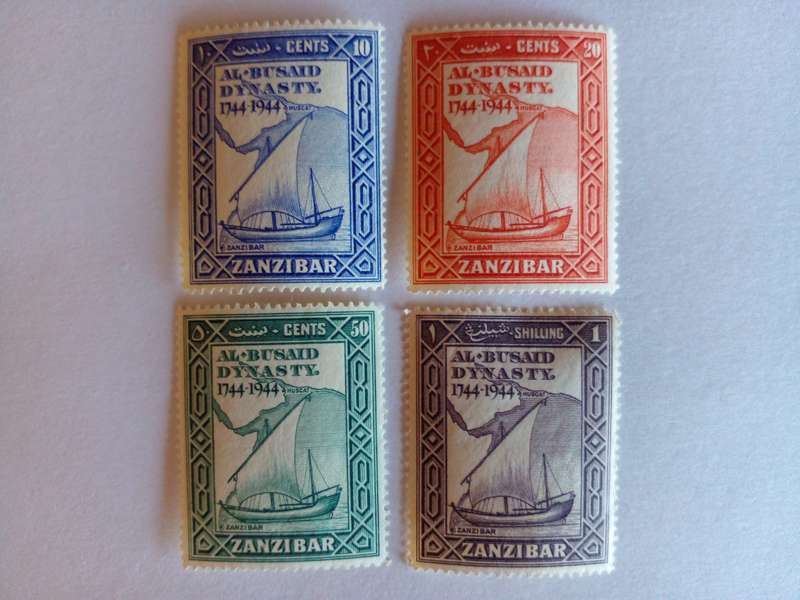 Zanzibar 1944 200th Anniversary of Al Busaid Dynasty