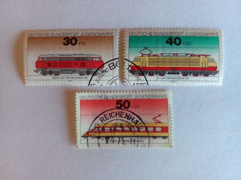 Germany (Bundespost) 1975 Trains