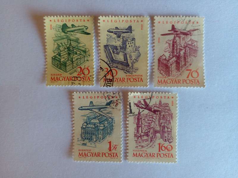 Hungary 1958 Airmail