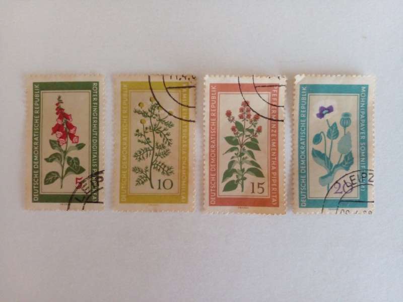 Germany (DDR) 1960 Medicinal Plants