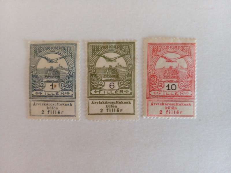 Hungary 1913 Flood Relief Surcharge