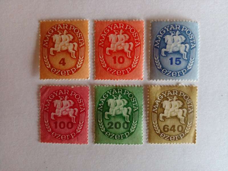 Hungary 1946 Post Riders