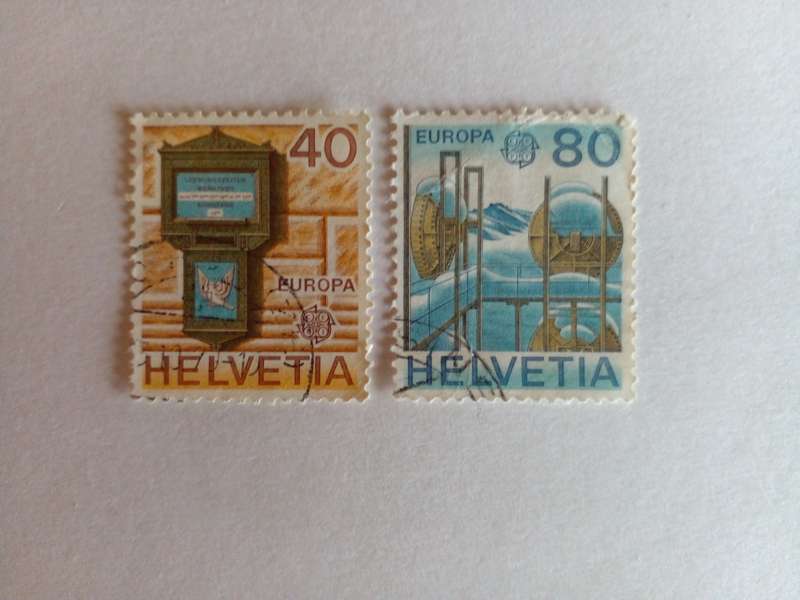 Switzerland 1979 Europa Stamps
