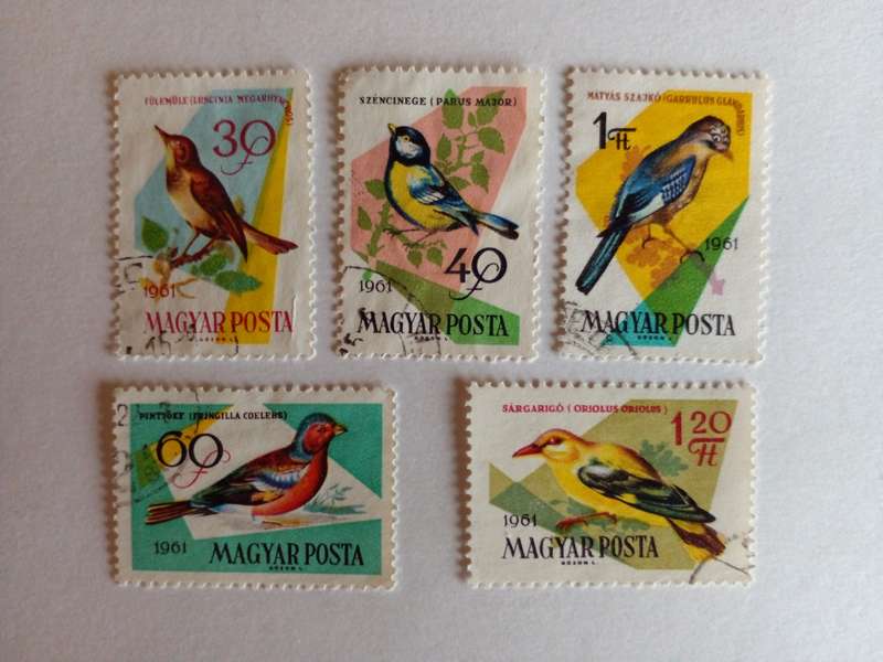 Hungary 1961 Birds