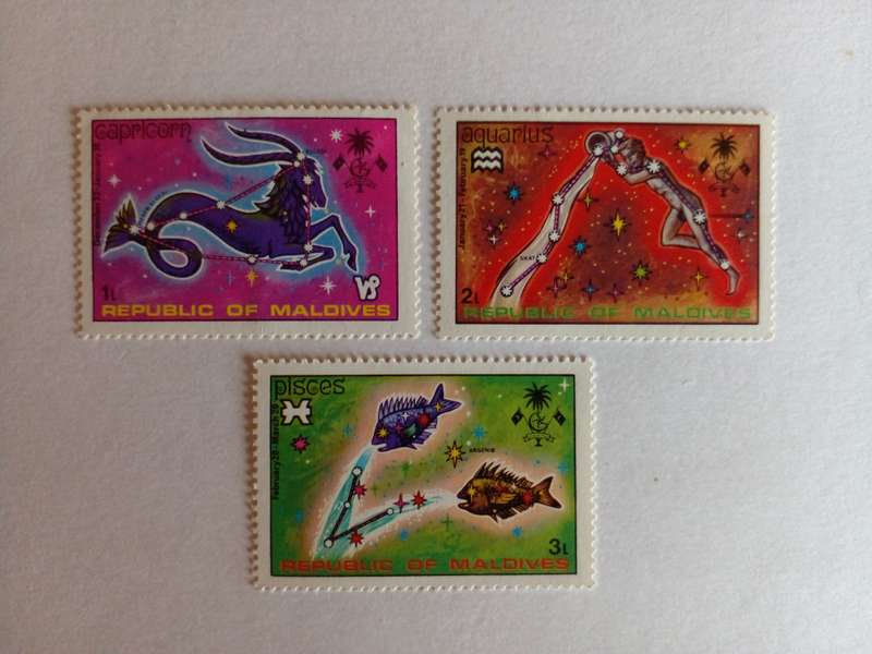 Maldives 1974 Signs of the Zodiac