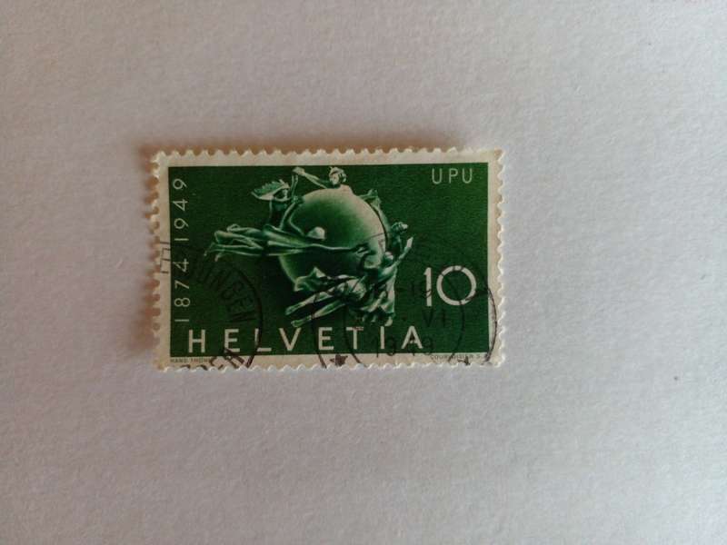 Switzerland 1949 75th Anniversary of UPU