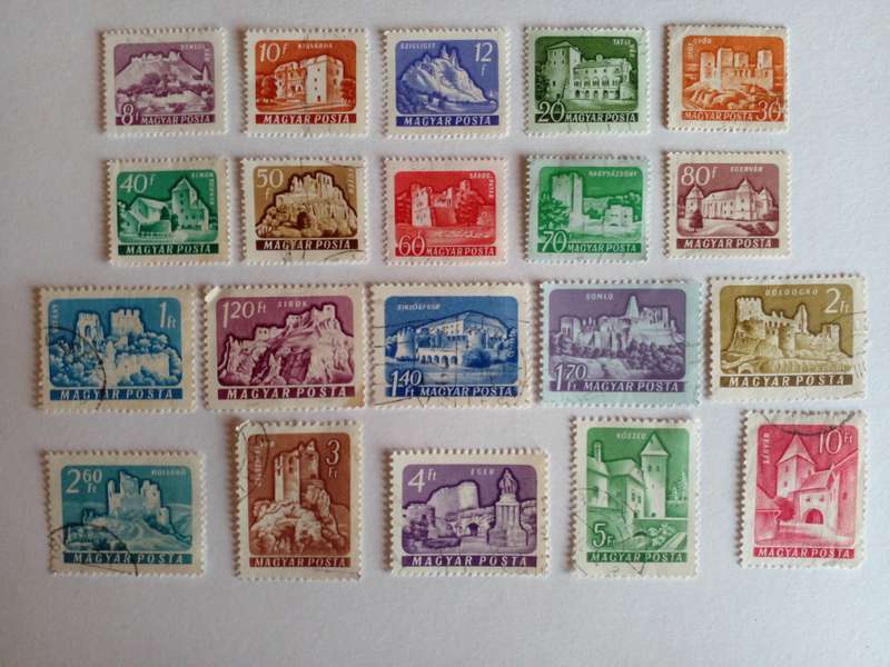 Hungary 1960 Castles