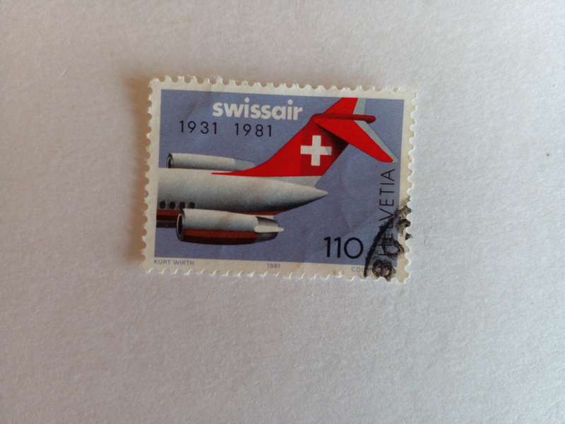 Switzerland 1981 50th Anniversary of Swissair
