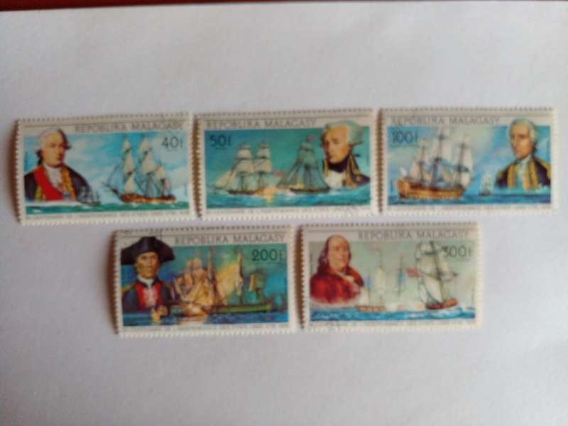 Madagascar 1975 200th Anniversary of Independence USA
