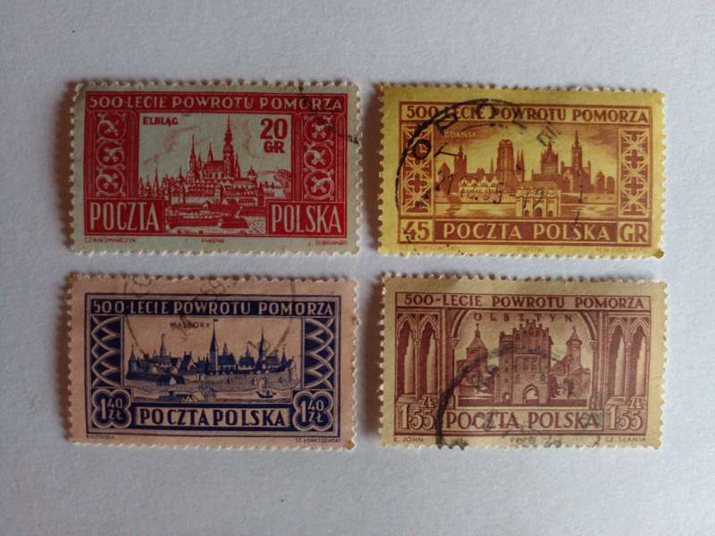 Poland 1954 Recovery of Pomerania