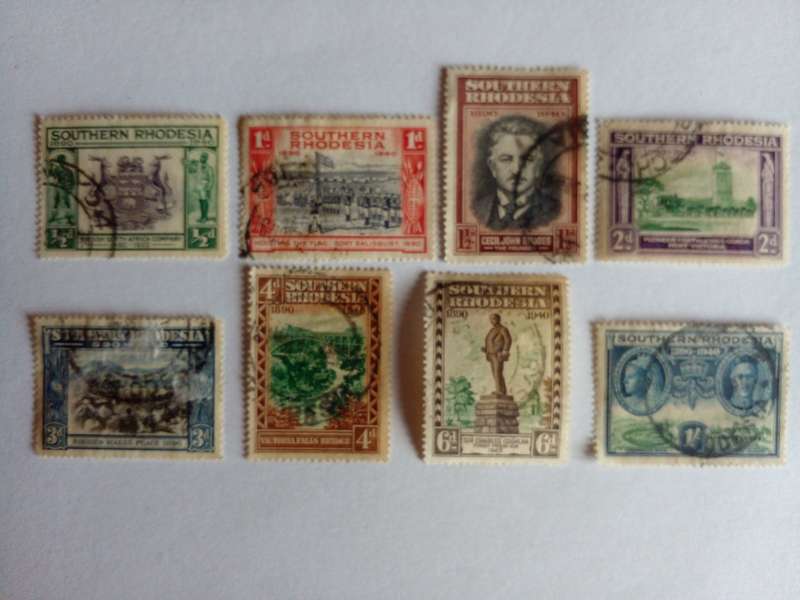 Southern Rhodesia 1940 50th Anniversary of the Country