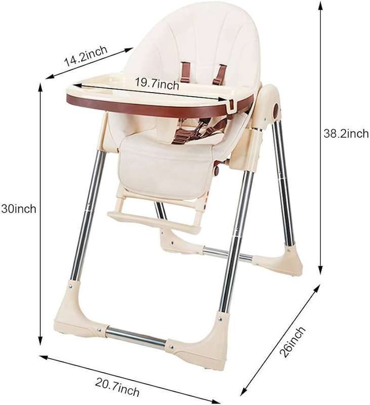 Foldable Baby Chair Multifunction Portable Telescopic Child Dining Table Chair High Chair for Baby