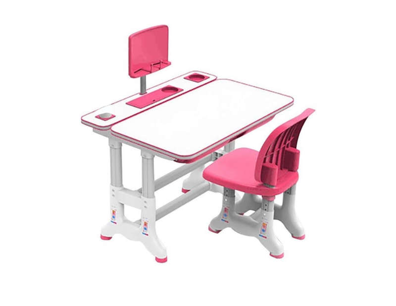 Children's Ergonomic Design Height adjustable Desk with Chair (High quality)