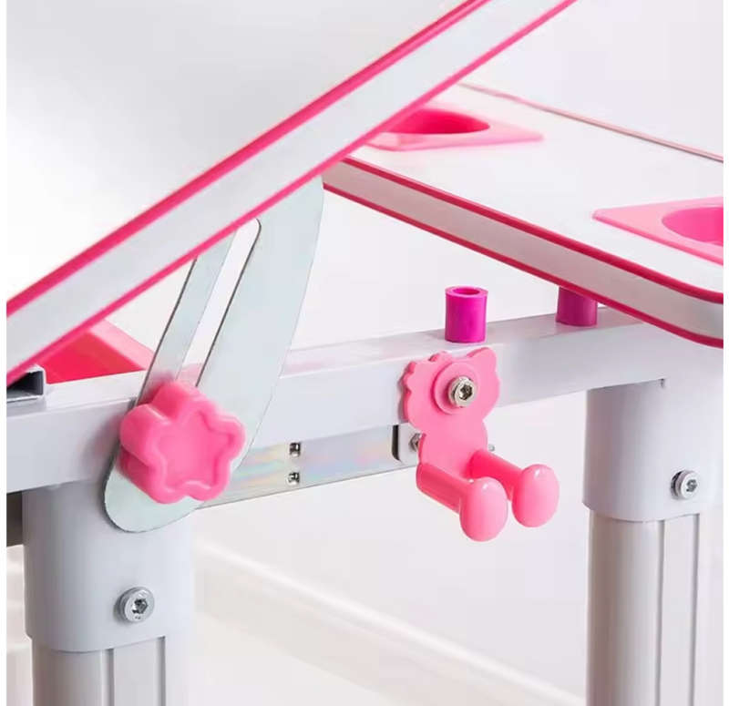 Children's Ergonomic Design Height adjustable Desk with Chair (High quality)