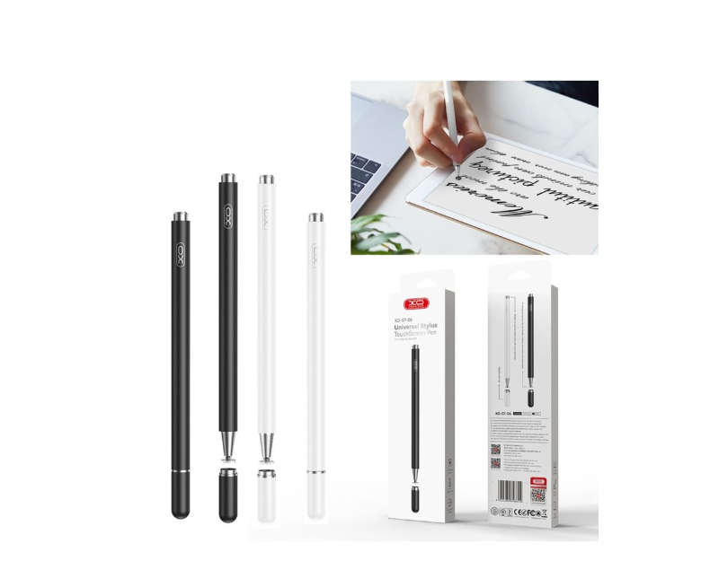 Pencil Fluent Series Universal Capacitive Stylus Pen for touch screens - xo-st-06- Black