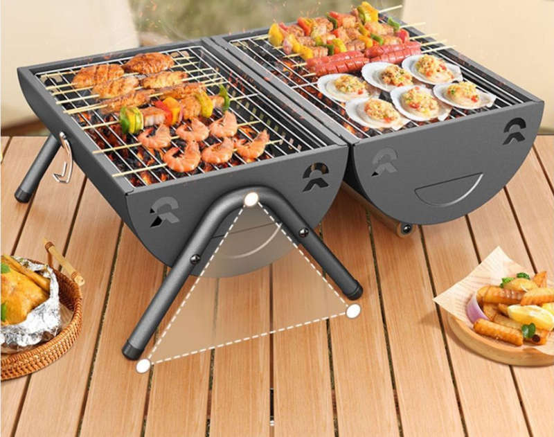 Portable Double Sided Grill & Roast Oven