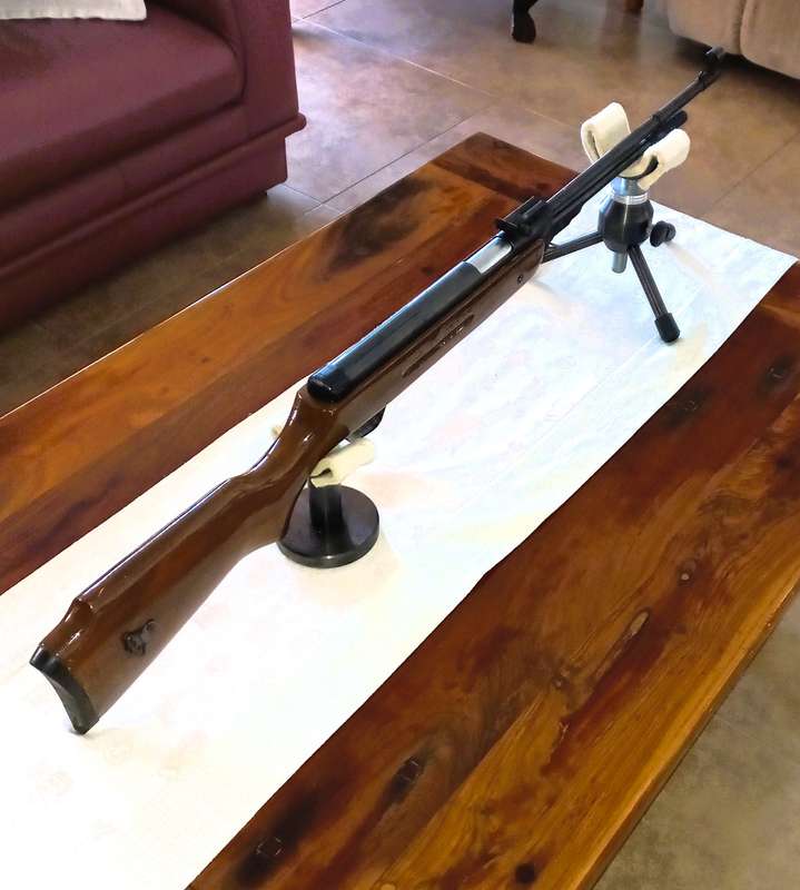 AIR RIFLE 650 VT/S - SOLID BARREL WITH UNDER BARREL LEVER - 4,5 MM (.177 IN)