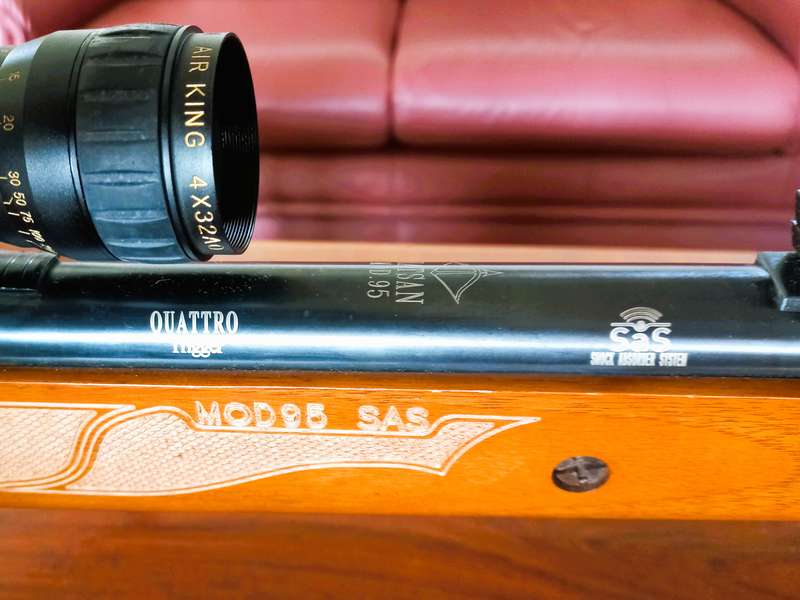 AIR RIFLE - HATSAN MODEL 95 4.5 mm (.177 inch) 1000 FEET/SEC