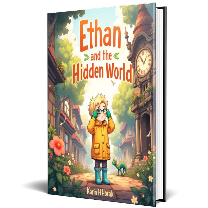 Ethan and the Hidden World - 52 Pages Kids Picture Story eBook