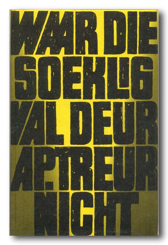 Waar die soeklig val deur dr AP Treurnicht (1e druk 1974).