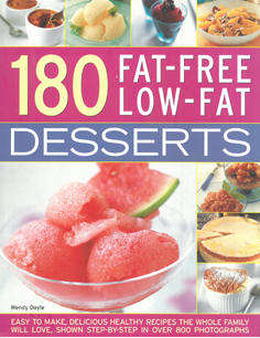 180 Fat-free low fat desserts.