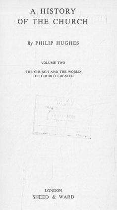 A History of the Church. Volume 2.
