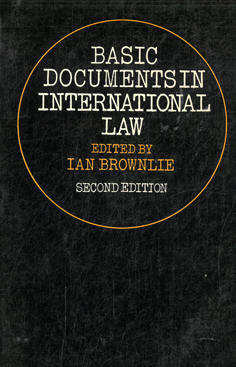Basic documents in International Law. Second Edition.
