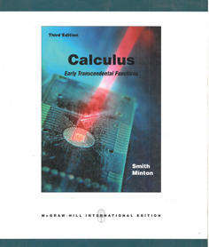 Calculus. Early Transcendental Functions. Third Edition.
