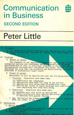 Communication in Business. Second Edition.