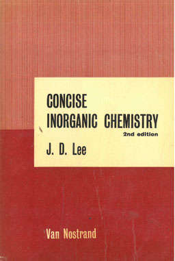 Concise Inorganic Chemistry.  2nd Edition. Van Nostrand.