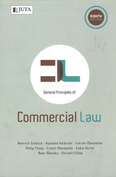 General Principles of Commercial Law. 8th Edition.