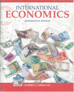 International Economics. 17th Edition.