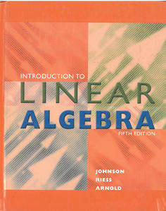 Introduction to Linear Algebra. Fifth Edition.