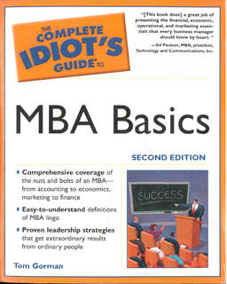 MBA Basics. Second Edition. The Complete Idiot's Guide.