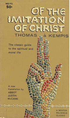 Of the imitation of Christ.
