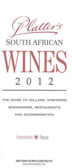 Platter's South African Wines. 2012.