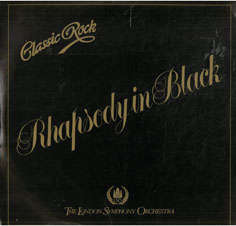Classic Rock. Rhapsody in Black. London Symphonic Orchestra. Vinyl LP.