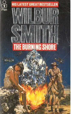 The burning shore. Wilbur Smith.
