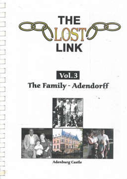 The Lost Link. Volumes 1, 2 and 3. Biography. J Adendorff.
